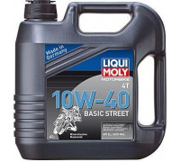 Масло для мотоциклов LIQUI MOLY SAE 10W40 Motorbike 4T Basic Street 4 л 3046 3046
