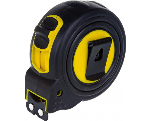 Рулетка STAYER BlackMax 10 м х 25 мм в ударостойком обрезиненном корпусе 3410-10_z02