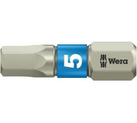 Бита для заворачивания, нержавеющая сталь WERA 3840/1 TS 5,0 мм, 25 мм WE-071075 WE-071075