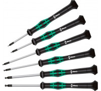 Набор отверток для электронщиков WERA Kraftform Micro 2052/6 SATZ 6TLG. WE-118156 WE-118156
