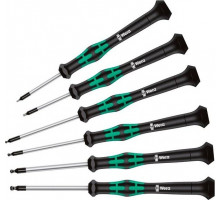 Набор отверток для электронщиков WERA Kraftform Micro 2052/6 SATZ 6TLG. WE-118156 WE-118156