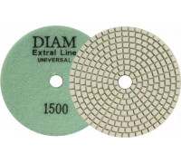 Алмазная тарелка на липучке DIAM АГШК 100*2,5 №1500 Extra Line Universal (сухая/мокрая) 000677