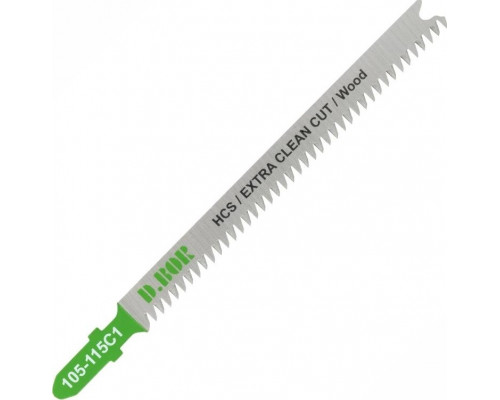 Пилки по дереву D.BOR 90/115*2,2 мм HCS / EXTRA CLEAN CUT Wood (T308B/3165) (2 шт.) D-105-115C1-02