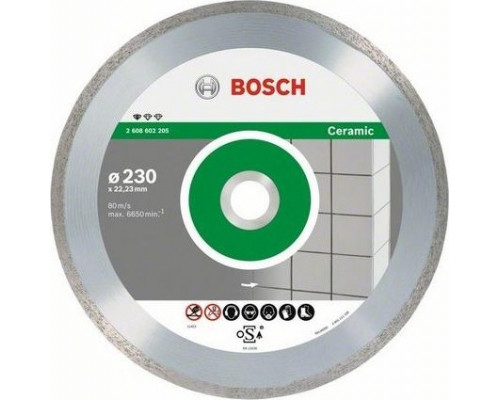 Алмазный диск для резки гранита BOSCH 150х22.2 мм Professional for Ceramiс 2608602203