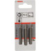 Бита для заворачивания BOSCH РZ1 х 51 мм Extra Hart (3шт) 2607001569