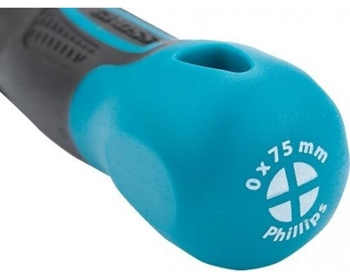 Отвертка крестовая GROSS PH 0 х 75 мм 12131 12131