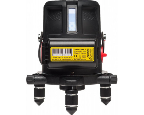 Лазерный нивелир ADA PROLiner 4V А00474