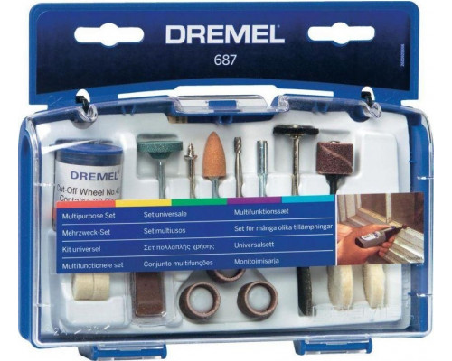 Набор принадлежностей DREMEL 687 универсальный (52 предмета) 26150687JA