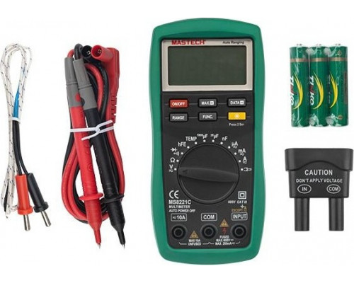 Мультиметр цифровой MASTECH MS8221C (13-2056)