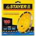 Алмазная чашка STAYER PROFESSIONAL сегментная однорядная, высота 22,2мм, 180мм 33382-180