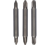 Набор бит двухсторонние BOSCH PH1/2/3 2609255961