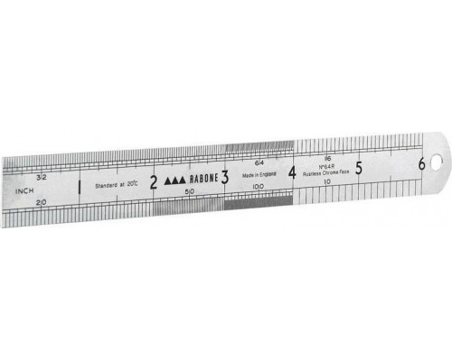Линейка металлическая STANLEY 1000 мм, 0-35-406