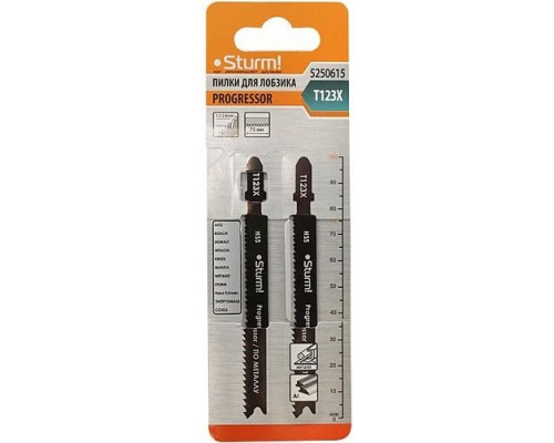 Пилки по металлу Sturm T123X 2шт. 5250615