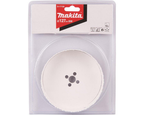 Коронка биметаллическая MAKITA D-17158 127мм