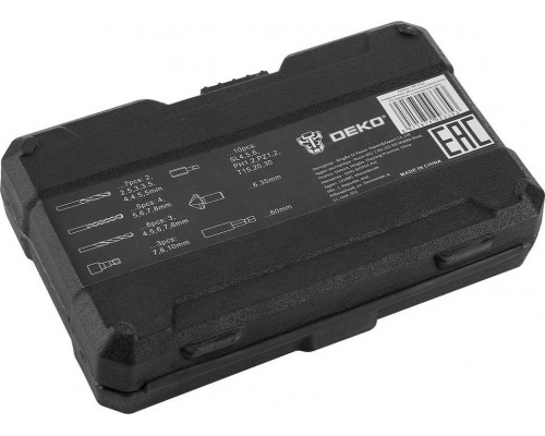 Набор насадок DEKO DH33 универсальный оснастки (33 предмета) 065-0522