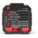 Тестер розеток и УЗО КВТ KT105D PROLINE 79135
