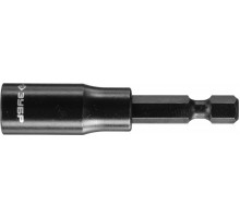 Насадка шестигранная ЗУБР ПРОФЕССИОНАЛ с торцовой головкой, e 1/4