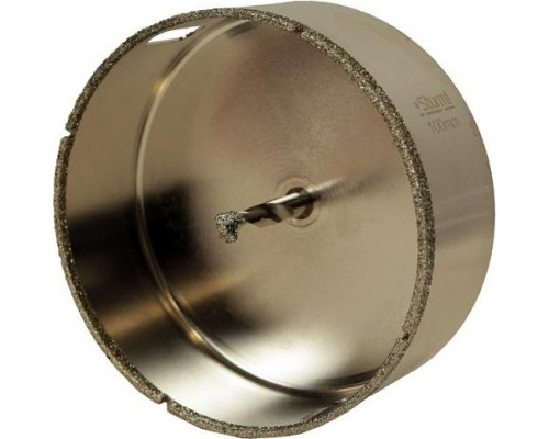 Алмазная коронка для мокрого сверления Sturm 1055-10-10070 по керамограниту 100х70 мм, хвост. с проточками