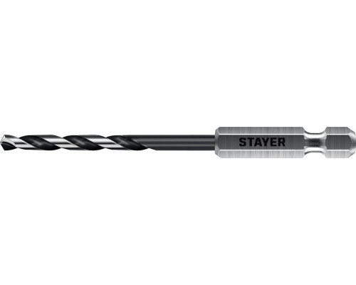 Сверло по металлу STAYER НЕХ-1/4