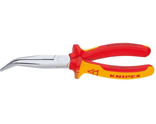 Круглогубцы диэлектрические KNIPEX 2626200 1000 V, 200 мм KN-2626200
