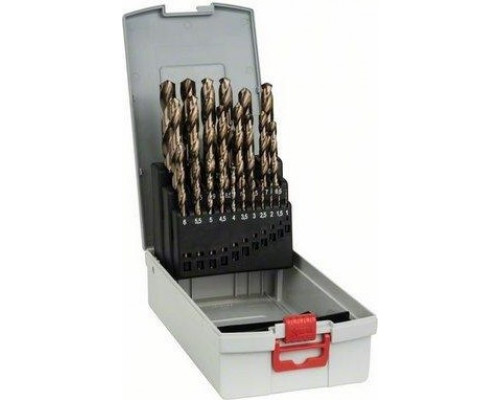 Набор сверл по металлу BOSCH ProBox HSS-Co DIN 338 ( 1-13мм) 25 шт 135° 2608587018