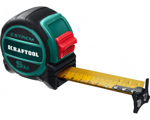 Рулетка KRAFTOOL Extrem 5 м х 32 мм со сверхшироким полотном 34127-5