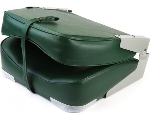 Кресло складное мягкое SKIPPER зеленое (пластик) SK75103GRN