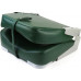 Кресло складное мягкое SKIPPER зеленое (пластик) SK75103GRN