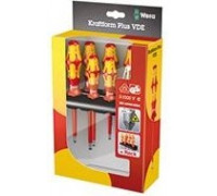 Набор отверток диэлектрических WERA Kraftform Plus 100 WE-006148 160I/165I/7 SATZ 7TLG. WE-006148