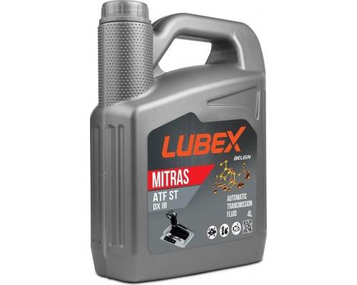 Масло трансмиссионное Lubex MITRAS ATF ST DX III для АКПП 4 л. синтетическое L020-0876-0404