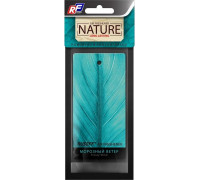 Ароматизатор подвесной картонный RUSEFF NATURE LINE морозный ветер 27542N 27542N