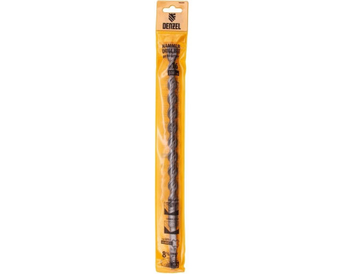 Бур SDS-plus Denzel Cobalt W-tip, 16x310 мм по бетону, двойная спираль 705039