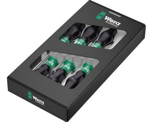 Набор отверток WERA Kraftform Comfort 1334/6 SATZ 6TLG / 6 PCS WE-031551 WE-031551