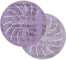 Диск на сетчатой основе 3M Cubitron II Hookit 775L 240+, 150 мм, КлинСэндинг, № 47 (уп.5шт) 7100145316