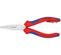 Плоскогубцы для монтажа проводов KNIPEX 1305160T 160 мм со страховочным креплением KN-1305160T