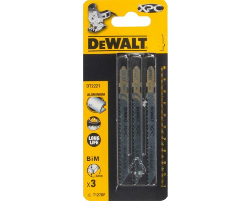 Пилки по дереву DeWALT XPC T144DF 100х75х3.0х30 мм (3 шт) DT2221-QZ DT2221-QZ