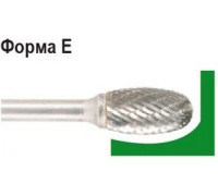 Бор-фреза по металлу D.BOR форма Е овал 12,7*22,0/67,0 хв. 6 мм 9f-14127k02d W-040-9F-14127K02D