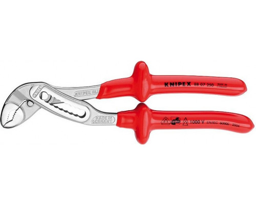 Клещи переставные диэлектрические KNIPEX 8807250 1000 V, 250 мм