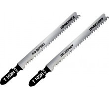 Пилки по дереву ПРАКТИКА T102H 100х75 мм, чистый рез (2шт.) 649-196