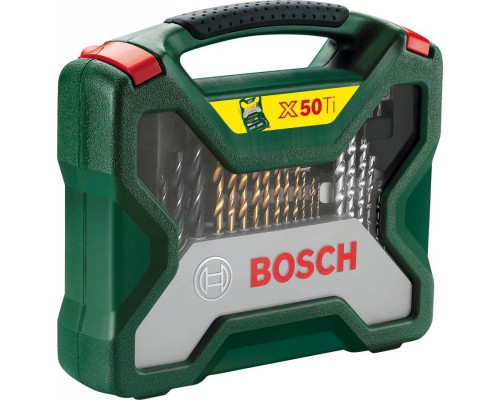 Набор оснастки универсальный BOSCH X-Line TITANIUM 50 предметов 2607019327