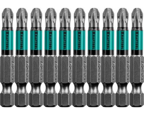 Бита для заворачивания KRAFTOOL Optimum Line PZ3 50 мм, 10 шт. 26124-3-50-10