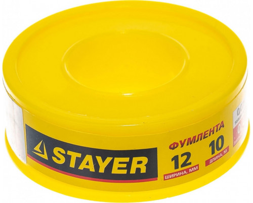 Фум лента STAYER MASTER плотность 0,40 г/см3, 0,075ммх12ммх10м 12360-12-040