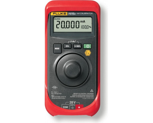 Калибратор петли тока Fluke 707Ex искробезопасный 2032187