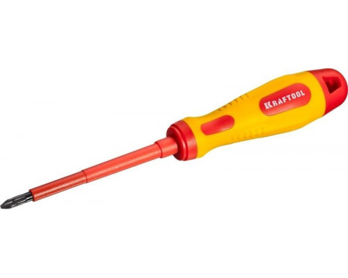 Отвертка крестовая диэлектрическая KRAFTOOL X-Drive ELECTRO VDE 1000 V PH 2 х 100 мм 250084-2-100 250084-2-100