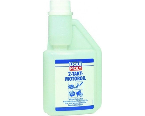 Масло для 2-тактных двигателей LIQUI MOLY 2-Takt-Motoroil 0,25 л с дозатором 8036 полусинтетическое 8036/1051