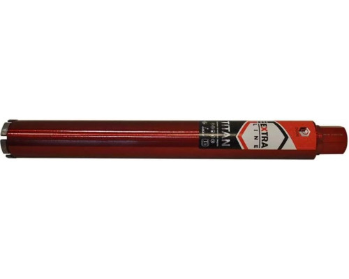 Алмазная коронка для мокрого сверления DIAM САМС 42x450х4x1,1/4UNC Extra Line Titan (железобетон) 313009