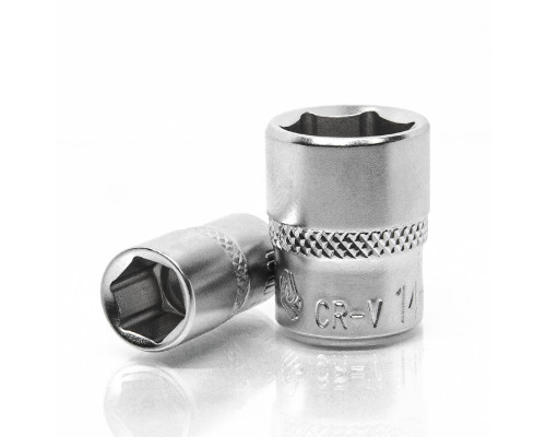 Головка 6-гранная короткая 12 мм с посадкой 1/4" STANKO CS-14.10.12-6