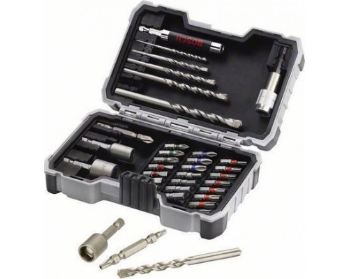 Набор оснастки универсальный BOSCH X-Line PRO-MIX 35 предметов 2607017327