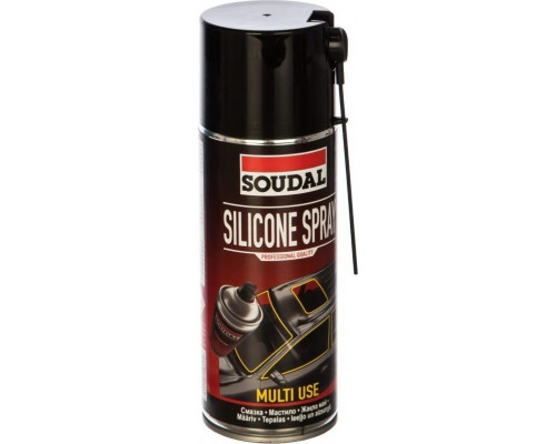 Смазка силиконовая SOUDAL Silicone Spray 0,4 л 134154