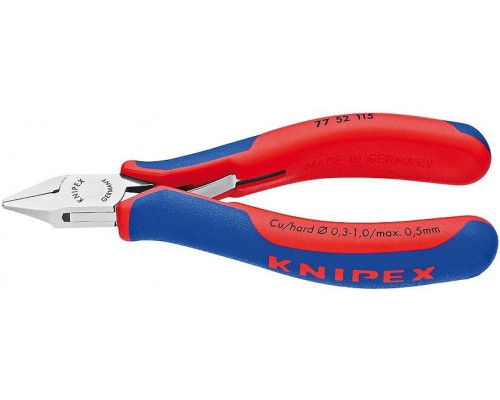 Бокорезы KNIPEX 7752115 для электроники, 115 мм
